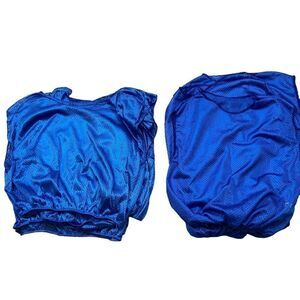 New without tags 12 Champro and Champion Sport Blue Soccer Practice Jerseys‎